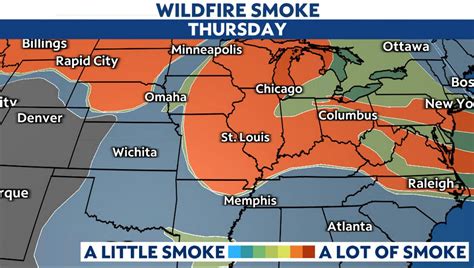 Canadian wildfire smoke causes hazy skies in St. Louis